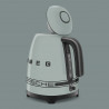 SMEG KLF03PSGEU elektromos vízforraló, 2400 W, 1,7 l, 360°-os talp, fényes felület, zöld