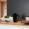SMEG 50's Style HMF01BLEU kézi keverőgép, 250 W, 9 sebességfokozat, Turbo, rejtett LED-kijelző, időzítő, tartozékok, fekete