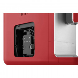 Μηχανή εσπρέσο SMEG Collezione BCC01RDMEU, 1350 W, 19 bar, 1,4 λίτρα, 8 λειτουργίες, ενσωματωμένος μύλος, κόκκινη