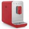 SMEG Collezione BCC01RDMEU eszpresszógép, 1350 W, 19 bar, 1,4 l, 8 funkció, beépített őrlővel, piros