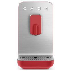 SMEG Collezione BCC01RDMEU eszpresszógép, 1350 W, 19 bar, 1,4 l, 8 funkció, beépített őrlővel, piros