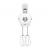 Mixer manual SMEG 50's Style HMF01WHEU, 250 W, 9 viteze, Functie Turbo, Afisaj LED, Timer, Accesorii, Alb