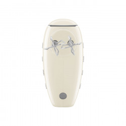 Ръчен миксер SMEG 50's Style HMF01CREU, 250W, 9 скорости, Турбо, Скрит LED дисплей, Таймер, Аксесоари, Кремав
