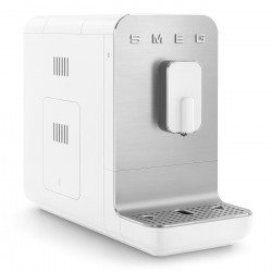 Espressor automat SMEG Collezione BCC11WHMEU, 1350 W, 19 bar, 1,4 l, 8 functii, Rasnita incorporata, Alb