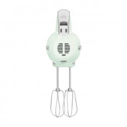 SMEG 50's Style HMF01PGEU Hand Mixer, 250W, 9 speeds, Turbo, Hidden LED display, Timer, Accessories, Green