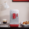 Μηχανή εσπρέσο SMEG Collezione BCC02RDMEU, 1350 W, 19 bar, 1,4 λίτρα, 8 λειτουργίες, Ενσωματωμένος μύλος, Ακροφύσιο ατμού, Κόκκινο