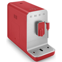 Μηχανή εσπρέσο SMEG Collezione BCC02RDMEU, 1350 W, 19 bar, 1,4 λίτρα, 8 λειτουργίες, Ενσωματωμένος μύλος, Ακροφύσιο ατμού, Κόκκινο