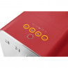 SMEG Collezione BCC02RDMEU eszpresszógép, 1350 W, 19 bar, 1,4 l, 8 funkció, beépített őrlő, gőzfúvóka, piros