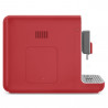 SMEG Collezione BCC02RDMEU eszpresszógép, 1350 W, 19 bar, 1,4 l, 8 funkció, beépített őrlő, gőzfúvóka, piros
