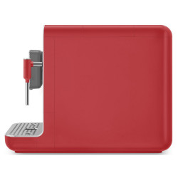 Espressor automat SMEG Collezione BCC02RDMEU, 1350 W, 19 bar, 1,4 l, 8 functii, Rasnita incorporata, Cafea boabe, Spumare lapte, Rosu