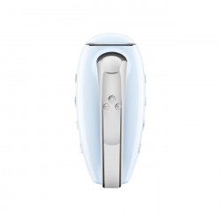 SMEG 50's Style HMF01PBEU Hand Mixer, 250W, 9 speeds, Turbo, Hidden LED display, Timer, Accessories, Blue