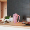 SMEG 50's Style HMF01PKEU Hand Mixer, 250W, 9 speeds, Turbo, Hidden LED display, Timer, Accessories, Pink