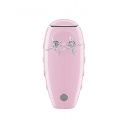 Χειροκίνητο μίξερ SMEG 50's Style HMF01PKEU, 250 W, 9 ταχύτητες, λειτουργία Turbo, κρυφή οθόνη LED, χρονοδιακόπτης, εξαρτήματα, ροζ