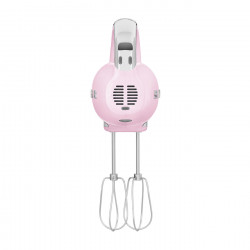 SMEG 50's Style HMF01PKEU Hand Mixer, 250W, 9 speeds, Turbo, Hidden LED display, Timer, Accessories, Pink