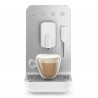 Μηχανή εσπρέσο SMEG Collezione BCC12WHMEU, 1350 W, 19 bar, 1,4 λίτρα, 8 λειτουργίες, ενσωματωμένος μύλος, ακροφύσιο ατμού, λευκό