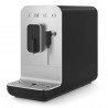 SMEG Collezione BCC12BLMEU eszpresszógép, 1350 W, 19 bar, 1,4 l, 8 funkció, beépített őrlő, gőzfúvóka, fekete