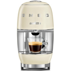 SMEG Lavazza A Modo Mio LM200 kapszulás eszpresszógép, 1250 W, 10 bar, 0,9 l, gyors felmelegedés, krém