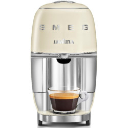 Μηχανή εσπρέσο με κάψουλες SMEG Lavazza A Modo Mio LM200, 1250 W, 10 bar, 0,9 λίτρα, γρήγορη θέρμανση, κρέμα