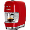 Μηχανή εσπρέσο με κάψουλες SMEG Lavazza A Modo Mio LM200, 1250 W, 10 bar, 0,9 λίτρα, γρήγορη θέρμανση, κόκκινη