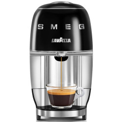 SMEG Lavazza A Modo Mio LM200 kapszulás eszpresszógép, 1250 W, 10 bar, 0,9 l, gyors felmelegedés, fekete