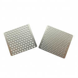 Rasnita de cafea Oliver Voltz OV51172D, 130 W, Recipient pentru cafea macinata de 50 g, 2 filtre pentru cafea macinata finsi grosier, Negru/Argintiu