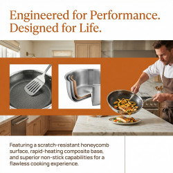 Set de oale Swiss Haus SH-ZG1012, 12 piese, Acoperire ceramica Sapphire, Cuptor pana la 260°C, Inductie, Argintiu