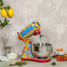 SMEG Dolce & Gabbana SMF03DGEU Stand Mixer, 800 W, 4.8 L, 10 speeds, Soft-start function, Non-slip feet, Multicolor