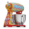 Mixer planetar SMEG Dolce & Gabbana SMF03DGEU, 800 W, 4,8 l, 10 viteze, Functie de pornire treptata, Multicolor