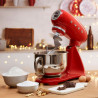 SMEG SMF03RDEU Stand Mixer, 800 W, 4.8 L, 10 speeds, Soft-start function, Non-slip feet, Red