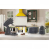 SMEG SMF03GREU Stand Mixer, 800 W, 4.8 L, 10 speeds, Soft-start function, Non-slip feet, Gray