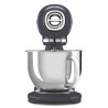 Планетарен миксер SMEG SMF03GREU, 800 W, 4.8 л, 10 скорости, Функция за плавен старт, Крачета против хлъзгане, Сив