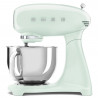 SMEG SMF03PGEU Stand Mixer, 800 W, 4.8 L, 10 speeds, Soft-start function, Non-slip feet, Pastel green