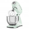 Mixer planetar SMEG SMF03PGEU, 800 W, 4,8 l, 10 viteze, Functie de pornire treptata, Verde pastel