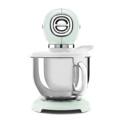 SMEG SMF03PGEU Stand Mixer, 800 W, 4.8 L, 10 speeds, Soft-start function, Non-slip feet, Pastel green