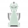 Mixer planetar SMEG SMF03PGEU, 800 W, 4,8 l, 10 viteze, Functie de pornire treptata, Verde pastel