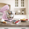 SMEG SMF03PKEU Stand Mixer, 800 W, 4.8 L, 10 speeds, Soft-start function, Non-slip feet, Pink