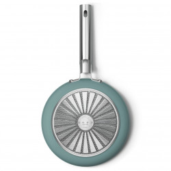 Tigaie SMEG FPF2002EGM, 1,5 l, Ø20 cm, Acoperire ceramica antiaderenta, Pana la 250°C, Fara PFAS, Inductie, Verde smarald