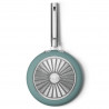 Tigaie SMEG FPF2002EGM, 1,5 l, Ø20 cm, Acoperire ceramica antiaderenta, Pana la 250°C, Fara PFAS, Inductie, Verde smarald