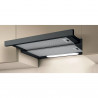 Elica Elite 14 Lux BL 60 beépíthető páraelszívó, 121 W, 60 cm, D osztály, 304 m³/h, LED-es világítás, fekete