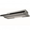 Εντοιχισμένος απορροφητήρας Elica Elite 14 Lux GRVT 60, 121 W, 60 εκ., Κατηγορία D, 304 μ3/ώρα, φωτισμός LED, Γκρι/Μαύρο