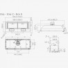 Elica Era C IX 52 Built-In Range Hood, 146 W, 52 cm, Class D, 368 m³/h, LED Lighting, Stainless Steel