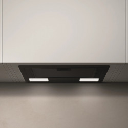 Elica Era C BL 52 Built-In Range Hood, 146 W, 52 cm, Class D, 368 m³/h, LED Lighting, Black