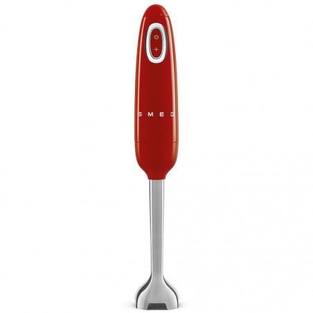 Smeg HBF11RDEU turmixgép, 700 W, 14 850 fordulat/perc, turbó funkció, csúszásgátló fogantyú, piros