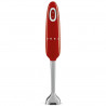 Smeg HBF11RDEU turmixgép, 700 W, 14 850 fordulat/perc, turbó funkció, csúszásgátló fogantyú, piros