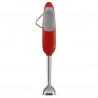 Smeg HBF11RDEU turmixgép, 700 W, 14 850 fordulat/perc, turbó funkció, csúszásgátló fogantyú, piros