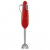 Smeg HBF11RDEU turmixgép, 700 W, 14 850 fordulat/perc, turbó funkció, csúszásgátló fogantyú, piros