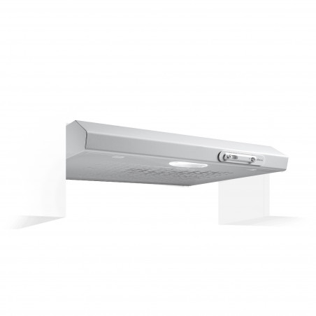 Абсорбатор Elica Verve WH 60, 52 W, 60 см, Клас C, 205 м3/ч, LED осветление, Бял