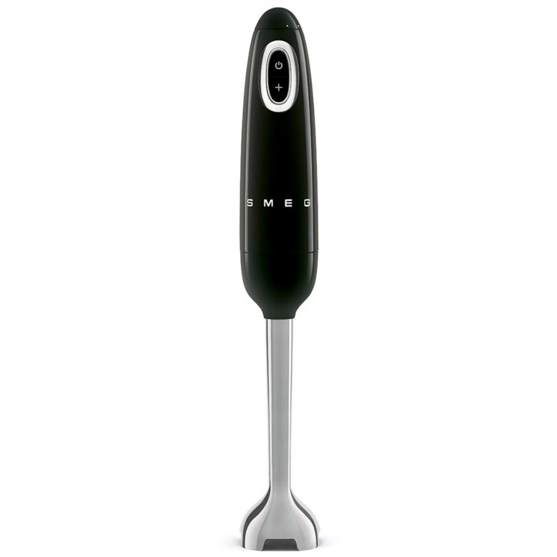 Blender manual Smeg HBF11BLEU, 700 W, 14850 rpm, Functie Turbo, Maner antiderapant Negru