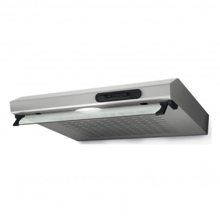 Elica Verve Lux IX 60 Range Hood, 52 W, 60 cm, Class C, 205 m³/h, LED lighting, Stainless Steel