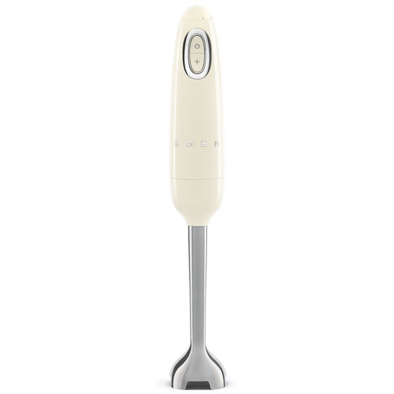 Smeg HBF11CREU turmixgép, 700 W, 14 850 fordulat/perc, turbó funkció, csúszásgátló fogantyú, krém színű